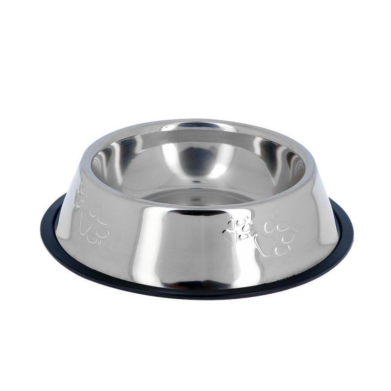 Ciotola in acciaio 22 cm per cani e gatti