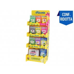 Espositore Ricola e Fisherman's da 48 pz assortito