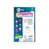 Etichette Apptac misura 28 x 12 busta da 10 fogli