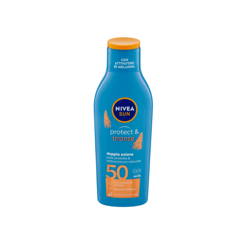 Latte solare Nivea bronze FP50 da 200 ml