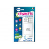 Etichette Apptac misura 70 x 56 busta da 10 fogli