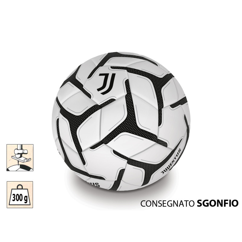 Pallone F.C. Juventus size 5 cucito 300 gr. SGONFIO