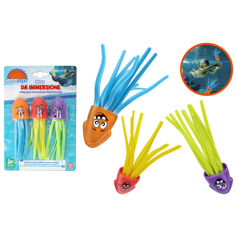 Blister 3 polipi ad immersione