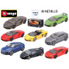 Modellini Bburago auto Lamborghini in scala 1:43 die cast 8 ass.ti