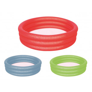 Piscina tonda a 3 anelli cm. 102 in 3 colori