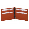 Portafoglio in pelle Nazareno Gabrielli con inserto e fermabanconote