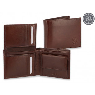 Portafoglio uomo compatto DNUP in pelle colori assortiti