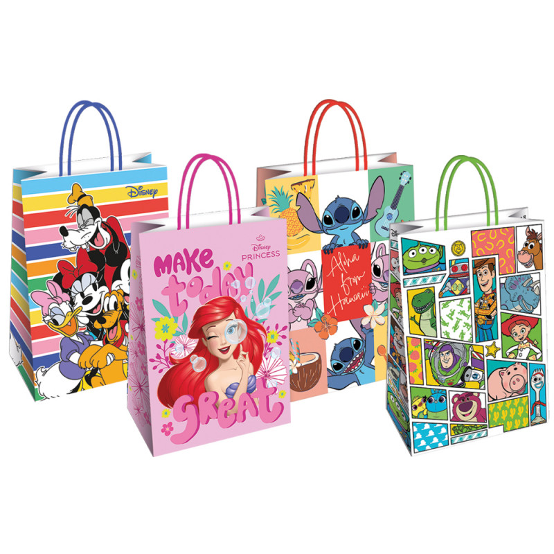 Borse in carta Disney 26x12x35
