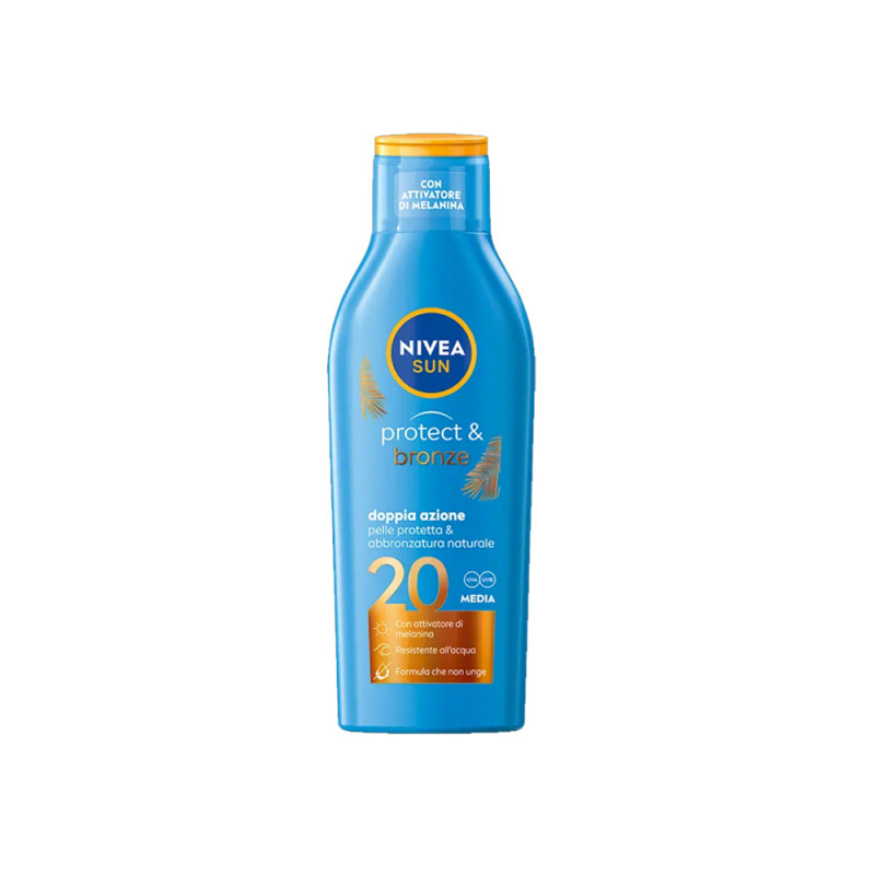 Latte solare Nivea Bronze FP20 da 200 ml