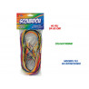 Busta scoubidou/scubidu colorful 40 fili da cm. 80