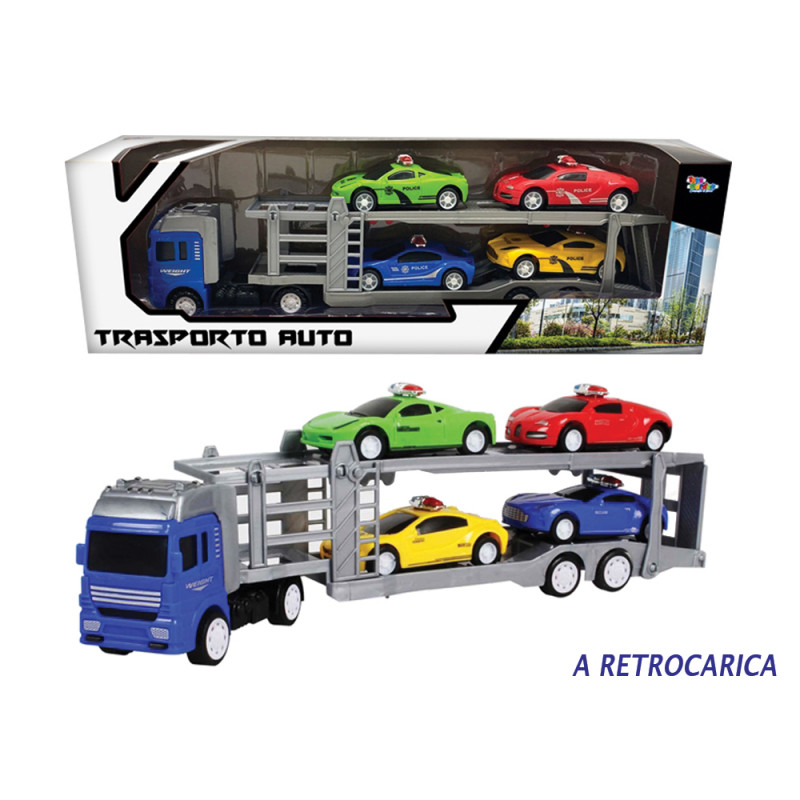 Bisarca con 4 auto pronto intervento