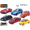 Modellini Bburago auto FCA in scala 1:43 die cast display 24 pz