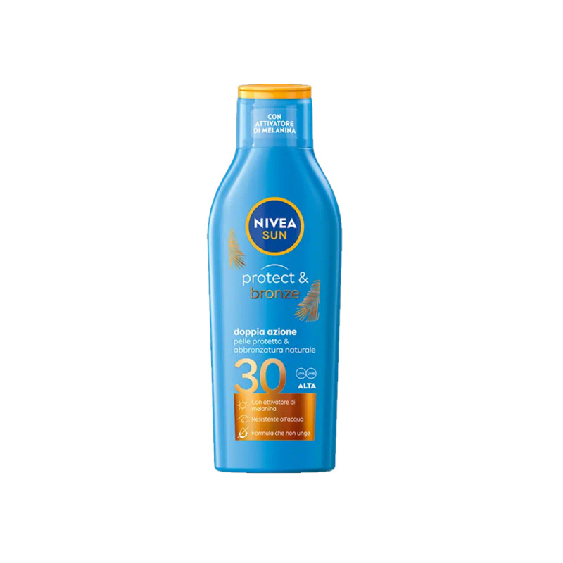 Latte solare Nivea Bronze FP30 da 200 ml