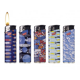 Accendino Prof piezo Sardine