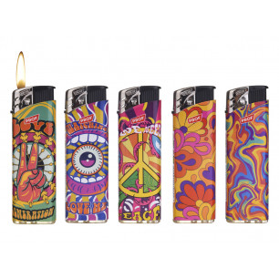 Accendino Prof piezo Hippie