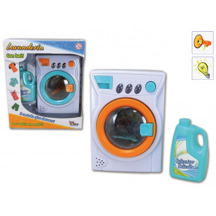 Lavatrice giocattolo con luci e suoni
