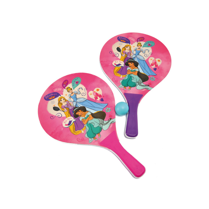 Racchettoni da spiaggia in legno Principesse