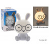 Lampada Animalight Bunny a LED e ricarica USB 
