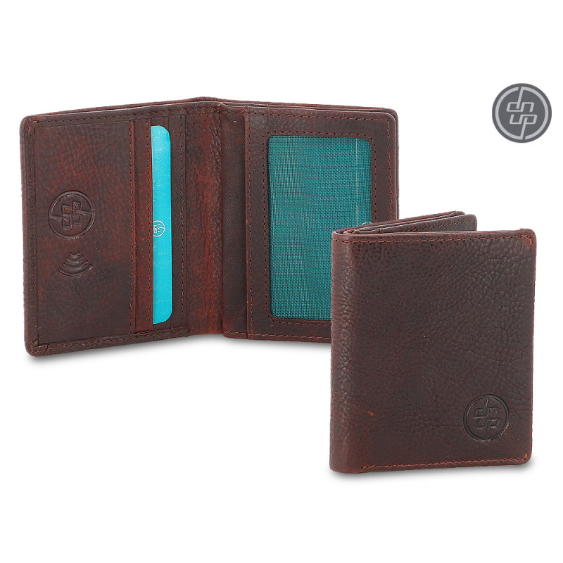 Tasconcino DNUP Roby in pelle con portamonete colori assortiti 