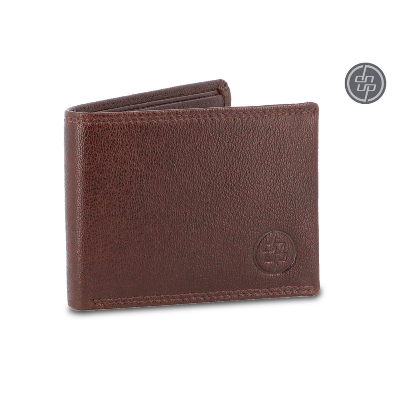 Portafoglio DNUP Ale in pelle con portamonete e pattina colori assortiti 