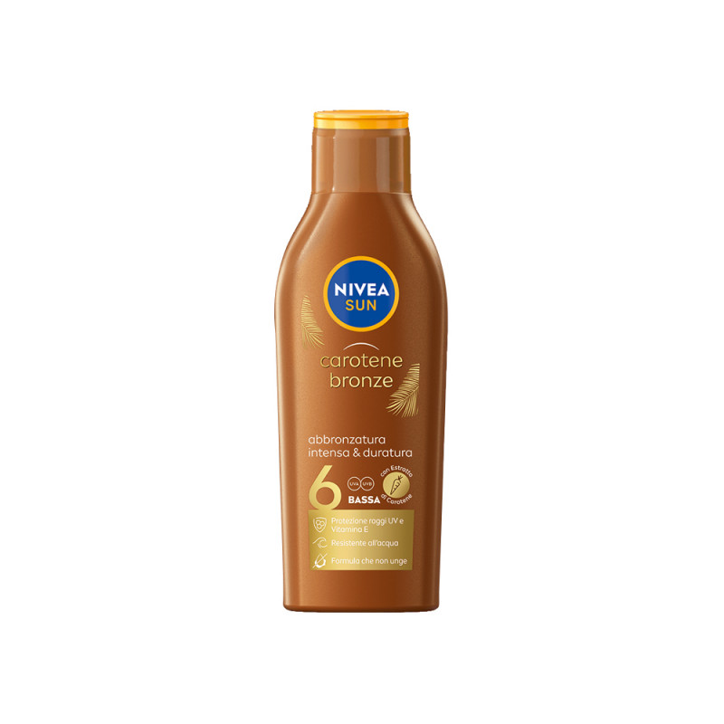 Latte solare Nivea carotene FP06 da 200 ml