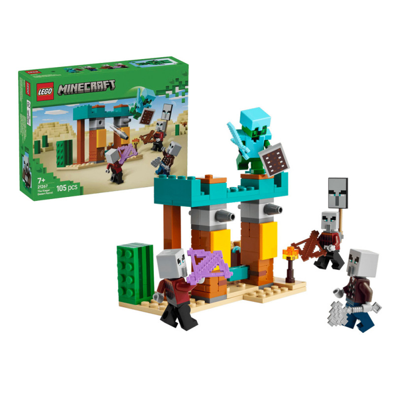 Lego Minecraft 21267 Pattuglia nel deserto della bestia