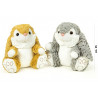 Peluche bunny piedone cm. 25 in 2 colori