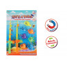 Set 2 canne da pesca con 6 pesci magnetici