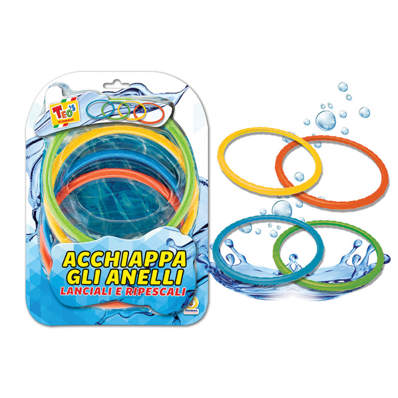 Blister acchiappa l'anello 4 pz