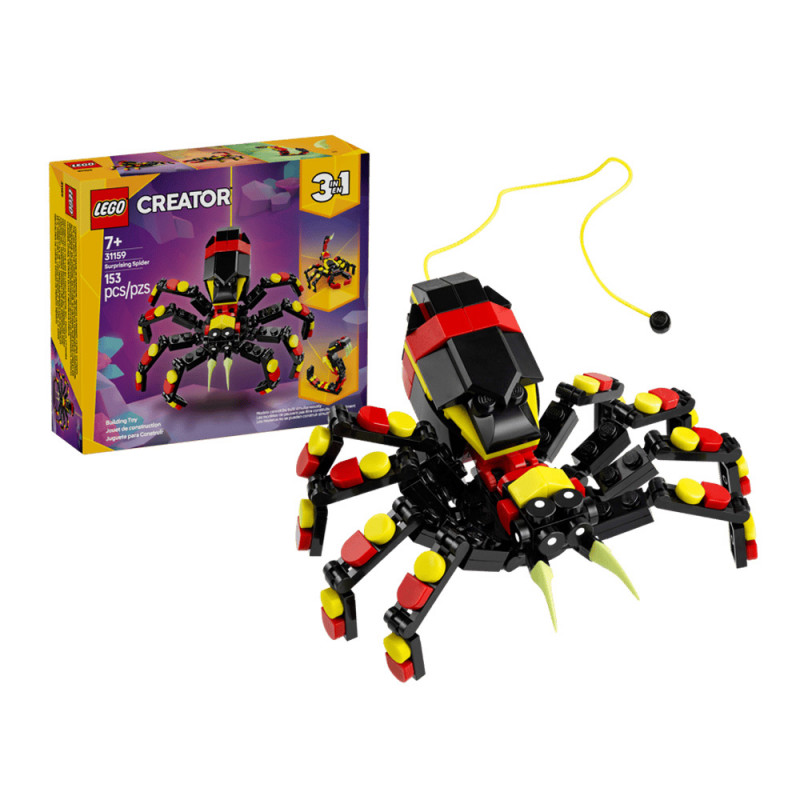 Lego Creator 31159 Animali selvatici ragno trasformista