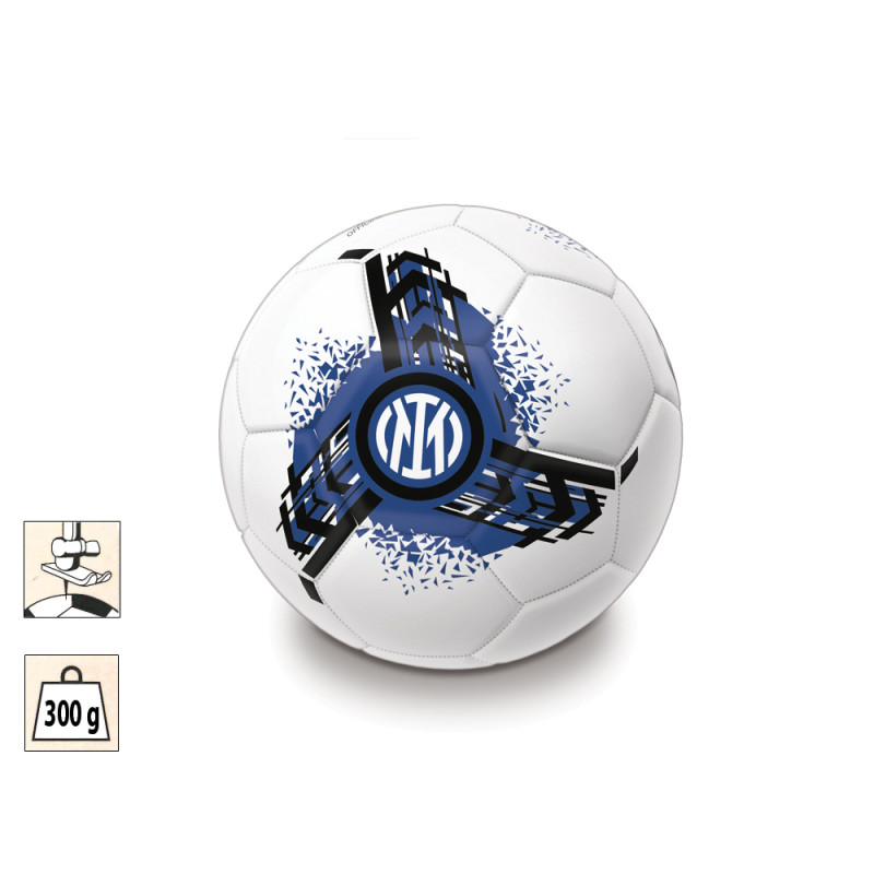 Pallone da calcio Inter size 5 cucito 300 gr.