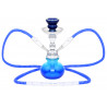 Narghilé 2 tubi Hookan Jam blue melange cm. 25