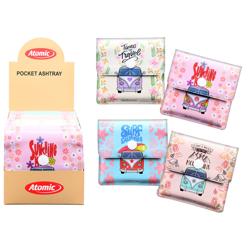 Posacenere tascabile Van Design display da 12 pezzi