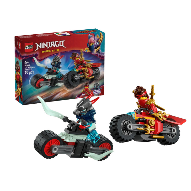 Lego Ninjago 71838 Gara di velocità sulla moto di Kai