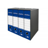 Classificatori ad anelli A4 colore Blu 