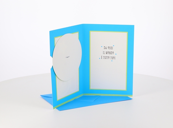 Biglietti 18esimo Compleanno i Discoli con messaggio in rotella