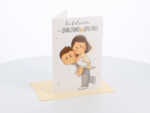 Biglietti Nozze Le Bubine con rilievo