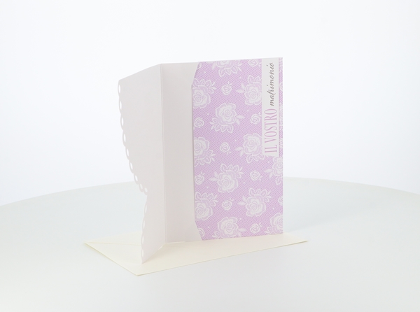 Biglietti Un pensiero per il vostro Matrimonio con portasoldi