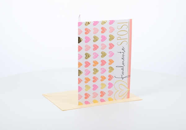 Biglietti Matrimonio portasoldi con rilievo