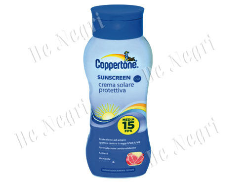 Coppertone crema Sunscreen 200 ml FP15 prezzo a pz