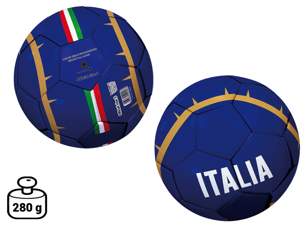 Pallone da calcio Italia size 5 cucito