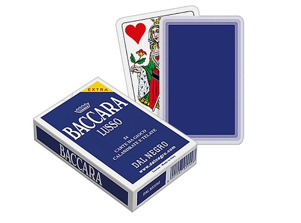 Carte Dal Negro Baccara blu Extra